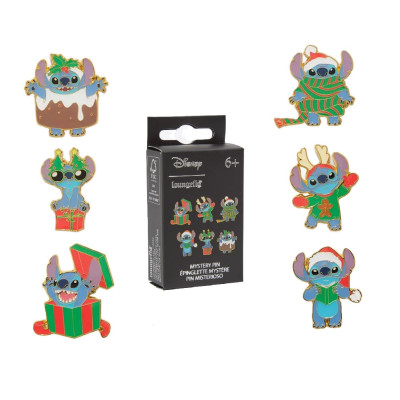 Pins loungefly disney mystery box stitch holiday asst 18pcsLFWDPN3711.jpg0671803532069