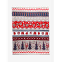 Disney l'étrange noël de Mr Jack Holiday Patterned tricoté Throw - Import Novembre 2025 Disney l'étrange noël de Mr Jack Holiday Patterned tricoté Throw - Import Novembre 2025