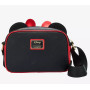 Sac a main Loungefly Minnie metallic red bow ears - précommande septembre