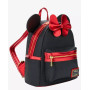 Sac a dos Loungefly Minnie metallic red bow ears - précommande septembre