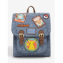 Sac a dos Loungefly Pokémon Patches Denim - import octobre