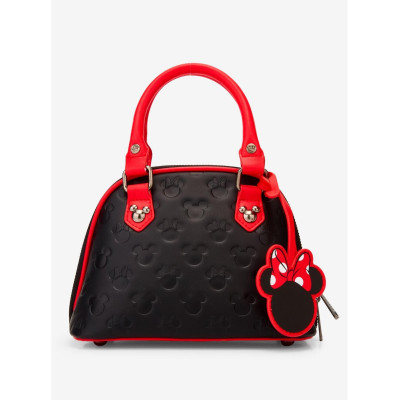 Sac a main Loungefly Disney Mickey & Minnie Debossed Silhouettes (BoxLunch 10th Anniversary Edition) - import octobre