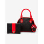 Sac a main Loungefly Disney Mickey & Minnie Debossed Silhouettes (BoxLunch 10th Anniversary Edition) - import octobre