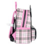 Sac a dos Sanrio Kuromi Flames and Plaid - import novembre