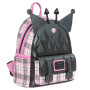 Sac a dos Sanrio Kuromi Flames and Plaid - import novembre