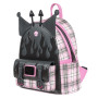 Sac a dos Sanrio Kuromi Flames and Plaid - import novembre