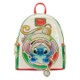 Sac a dos Loungefly Stitch & Scrump Iridescent Holiday Ornament - précommande octobre / novembre