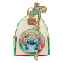 Sac a dos Loungefly Stitch & Scrump Iridescent Holiday Ornament - précommande octobre / novembre