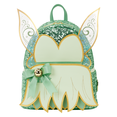 Sac a dos Loungefly Peter Pan Tinker Bell Holiday Sequin - précommande octobre / novembre
