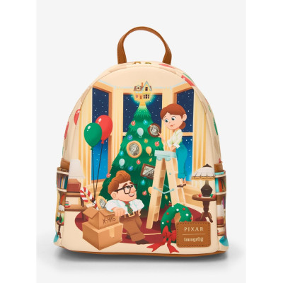 Sac a dos Loungefly Disney Pixar Up Carl & Ellie Christmas Tree - import novembre / décembre