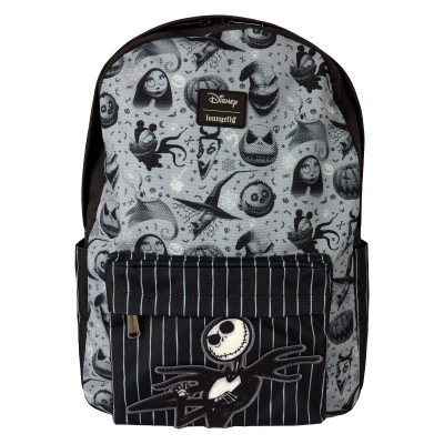 Sac à dos loungefly disney nylon full size l'étrange noël de Monsieur JackLFWDBK4148.jpg0671803553866