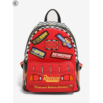 Sac a dos Loungefly Disney Pixar Cars Lightning McQueen Rust-eze Light-up - Import