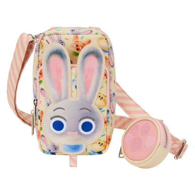 Sac bandoulière pour téléphone avec porte monnaie Loungefly Zootopia 2 Judy Hopps Cosplay - précommande octobre / novembre