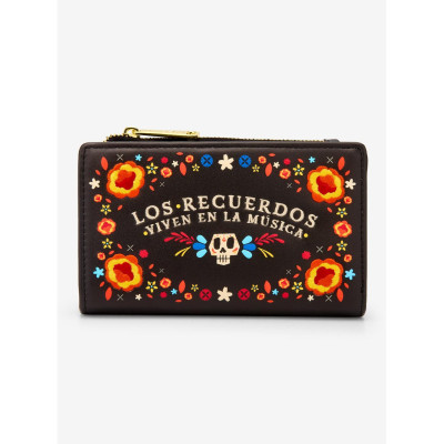 Loungefly Disney Pixar Coco Floral Wallet (BoxLunch 10th Anniversary Edition) - Import Octobre 202534367516_hi?$productMainDesk