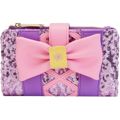 Portefeuille Loungefly Princesse sequin Raiponce - import