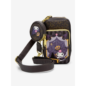 Besace avec porte monnaie Loungefly Kuromi 20th Anniversary Royal Tea - précommande octobre / novembre