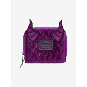 Portefeuille Loungefly Disney Sleeping Beauty Purple Velvet Maleficent - import octobre / novembre