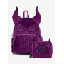 Portefeuille Loungefly Disney Sleeping Beauty Purple Velvet Maleficent - import octobre / novembre