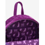 Sac à dos Loungefly Disney Sleeping Beauty Purple Velvet Maleficent Figural - import octobre / novembre