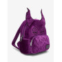 Sac à dos Loungefly Disney Sleeping Beauty Purple Velvet Maleficent Figural - import octobre / novembre