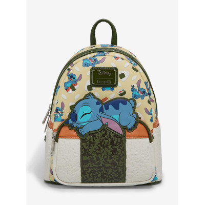 Sac a dos Loungefly Disney Lilo & Stitch Spam Musubi Stitch - import Décembre