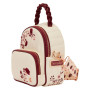 Sac a dos convertible Loungefly Cream & Red Floral - précommande octobre / novembre