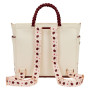Tote bag convertible Loungefly Cream & Red Floral - précommande octobre / novembre