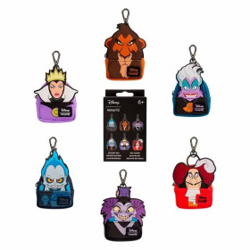 Loungefly Disney Villains Mystery Mini Backpack Keychain Bag Clip - précommande octobre