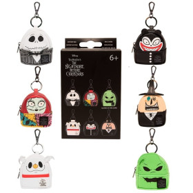 Loungefly L'étrange Noel De Monsieur Jack Mystery Mini Backpack Keychain Bag Clip - précommande octobre