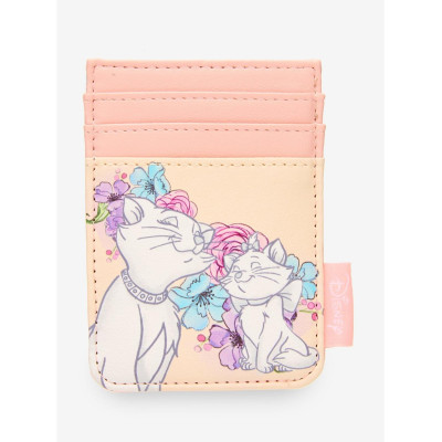 Porte carte Loungefly Disney The Aristocats Duchess & Marie Floral - import novembre