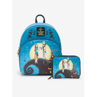 Portefeuille Loungefly The Nightmare Before Christmas Spiral Hill Night - import novembre