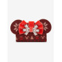 Loungefly Disney Minnie Mouse Pull Holiday Wallet - Import Décembre 2025 Loungefly Disney Minnie Mouse Pull Holiday Wallet - Import Décembre 2025