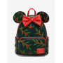 Loungefly Disney Minnie Mouse Holiday Holly Ears Sac à dos - Import Novembre 2025 Loungefly Disney Minnie Mouse Holiday Holly Ears Sac à dos - Import Novembre 2025