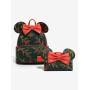 Loungefly Disney Minnie Mouse Holiday Holly Ears Sac à dos - Import Novembre 202534497216_av4?$productMainDesktop$&fmt=auto1234