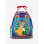 Loungefly Disney Beauty and the Beast Stained Glass Sac à dos - Import Novembre 2025 Loungefly Disney Beauty and the Beast Stained Glass Sac à dos - Import Novembre 2025