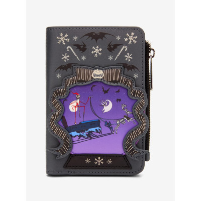 Loungefly Disney l'étrange noël de Mr Jack Sleigh Ride Glow-in-the-Dark Wallet - Import Novembre 202534497210_hi?$productMainDe