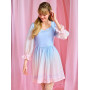 Wicked Glinda Blue Ombré Robe - Import Novembre 2025 Wicked Glinda Blue Ombré Robe - Import Novembre 2025