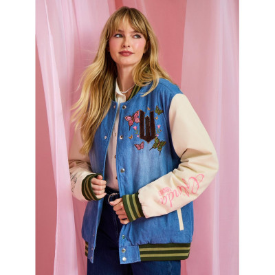 Wicked Glinda & Elphaba Denim Varsity Jacket - Import Novembre 202534633621_hi?$productMainDesktop$&fmt=auto1234534633621