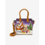 Loungefly Disney Mickey Mouse & Minnie Mouse Holiday House Mini Satchel Bag - Import Novembre 2025 Loungefly Disney Mickey Mouse & Minnie Mouse Holiday House Mini Satchel Bag - Import Novembre 2025