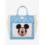 Loungefly Disney Mickey Mouse Sherpa Convertible Tote Bag - Import Décembre 2025 Loungefly Disney Mickey Mouse Sherpa Convertible Tote Bag - Import Décembre 2025