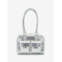 Loungefly Disney Mickey & Minnie Silver Metallic Purse - Import Novembre 2025 Loungefly Disney Mickey & Minnie Silver Metallic Purse - Import Novembre 2025