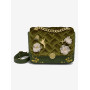 Loungefly Disney Peter Pan Tinker Bell Velvet Crossbody Bag - Import Décembre 2025 Loungefly Disney Peter Pan Tinker Bell Velvet Crossbody Bag - Import Décembre 2025