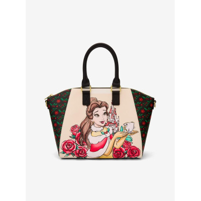 Sac à main Loungefly Disney Beauty And The Beast Holiday Belle - import novembre