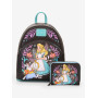 Sac à dos Loungefly Disney Alice In Wonderland Winter Drawing - import novembre