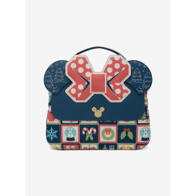 Sac à main Loungefly Disney Minnie Mouse Checker Holiday - précommande novembre / décembre Sac à main Loungefly Disney Minnie Mouse Checker Holiday - précommande novembre / décembre