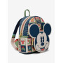 Sac à dos Loungefly Disney Mickey Mouse Checker Holiday - précommande novembre / décembre