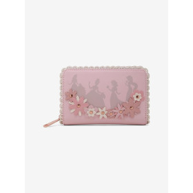 Portefeuille Loungefly Disney Princess Pink Floral - précommande novembre / décembre Portefeuille Loungefly Disney Princess Pink Floral - précommande novembre / décembre