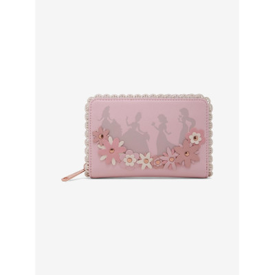 Portefeuille Loungefly Disney Princess Pink Floral - précommande novembre / décembre