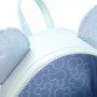 Sac à dos Loungefly Minnie Mouse Sequined Winter Blue - import novembre