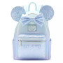 Sac à dos Loungefly Minnie Mouse Sequined Winter Blue - import novembre Sac à dos Loungefly Minnie Mouse Sequined Winter Blue - import novembre